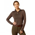 SALE ARIAT GRIDWORK 1/4 ZIP BASELAYER